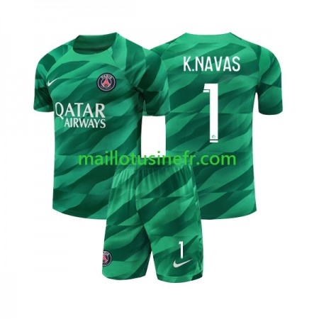Maillot de Foot Paris Saint-Germain K.NAVAS 1 Gardien Domicile 2023-24 - Enfant